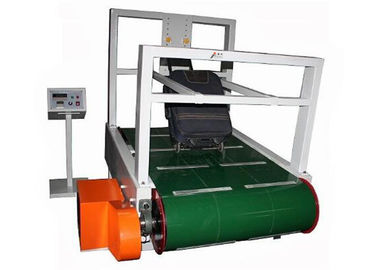 Machine d'essai en cuir d'abrasion de bagage, type appareil de contrôle de bande de conveyeur de promenade de valise