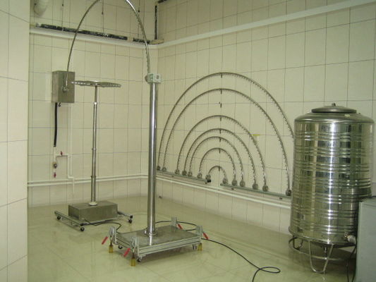 La chambre d'essai de lampe de LED/équipement de test climatiques de pluie DEMANDENT au contrôleur d'écran tactile de couleur